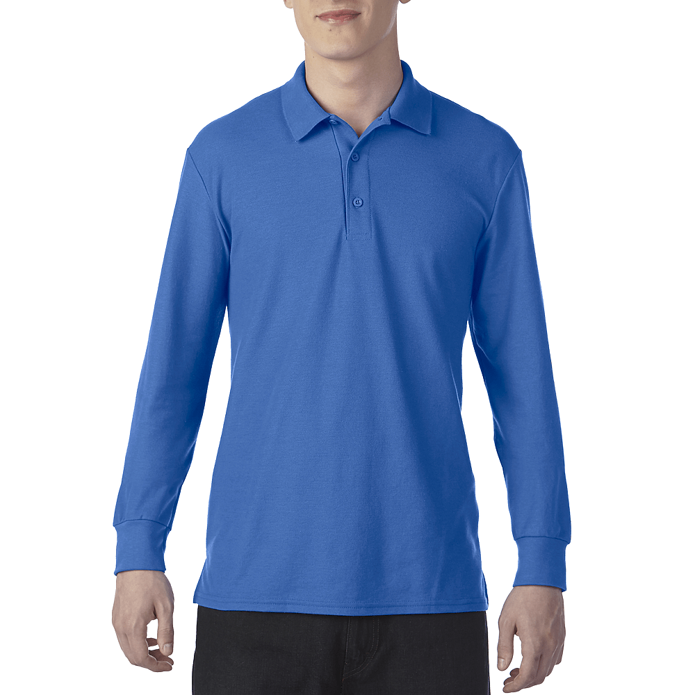 EasyEmbroidery - Dri-Fit Polo Shirt Long Sleeve Performance EE-PS04